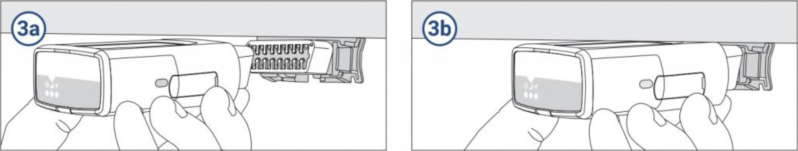 GO Device step 3a, 3b